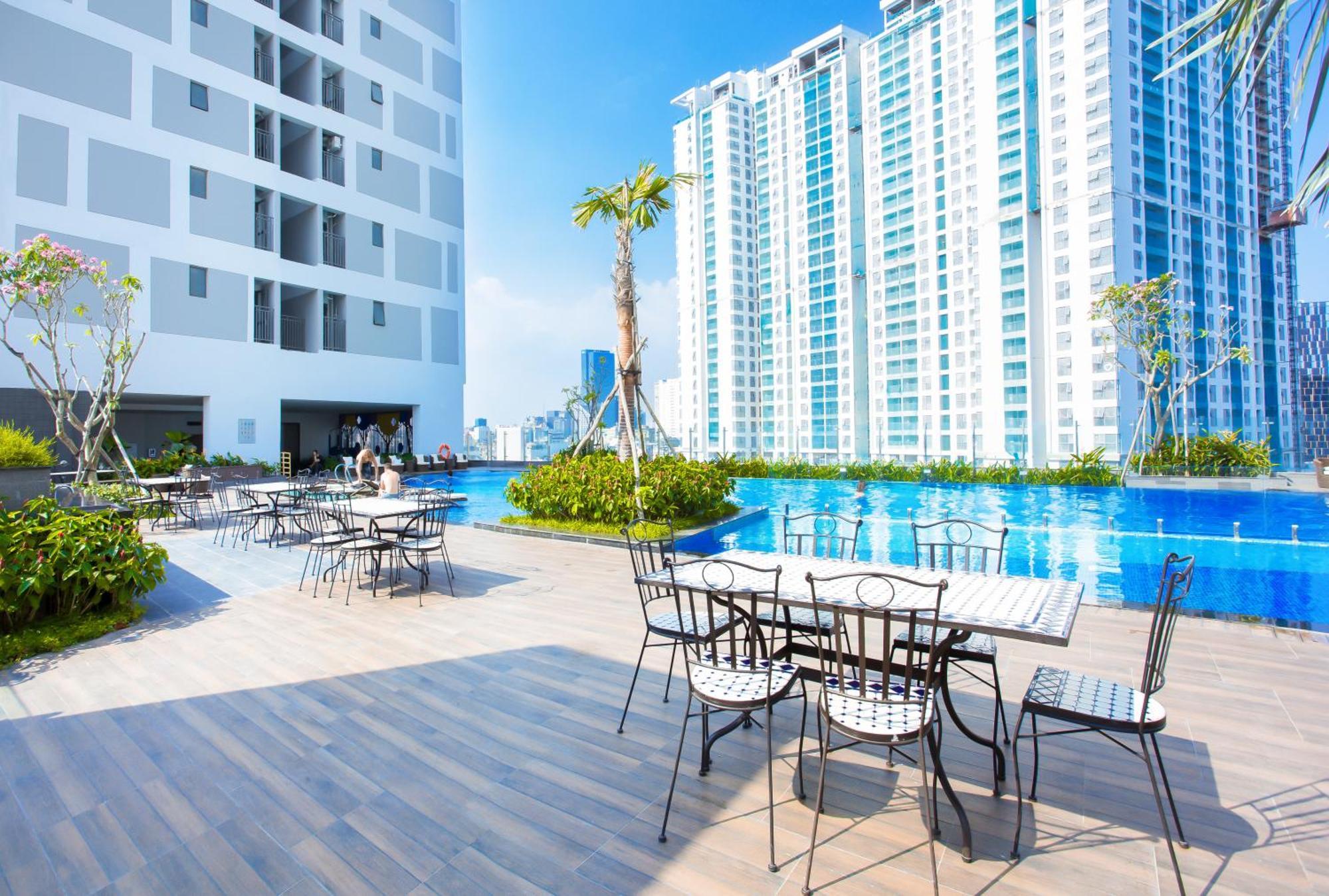 Aloha Saigon Apartment - Rivergate Residence Ho Şi Min Dış mekan fotoğraf