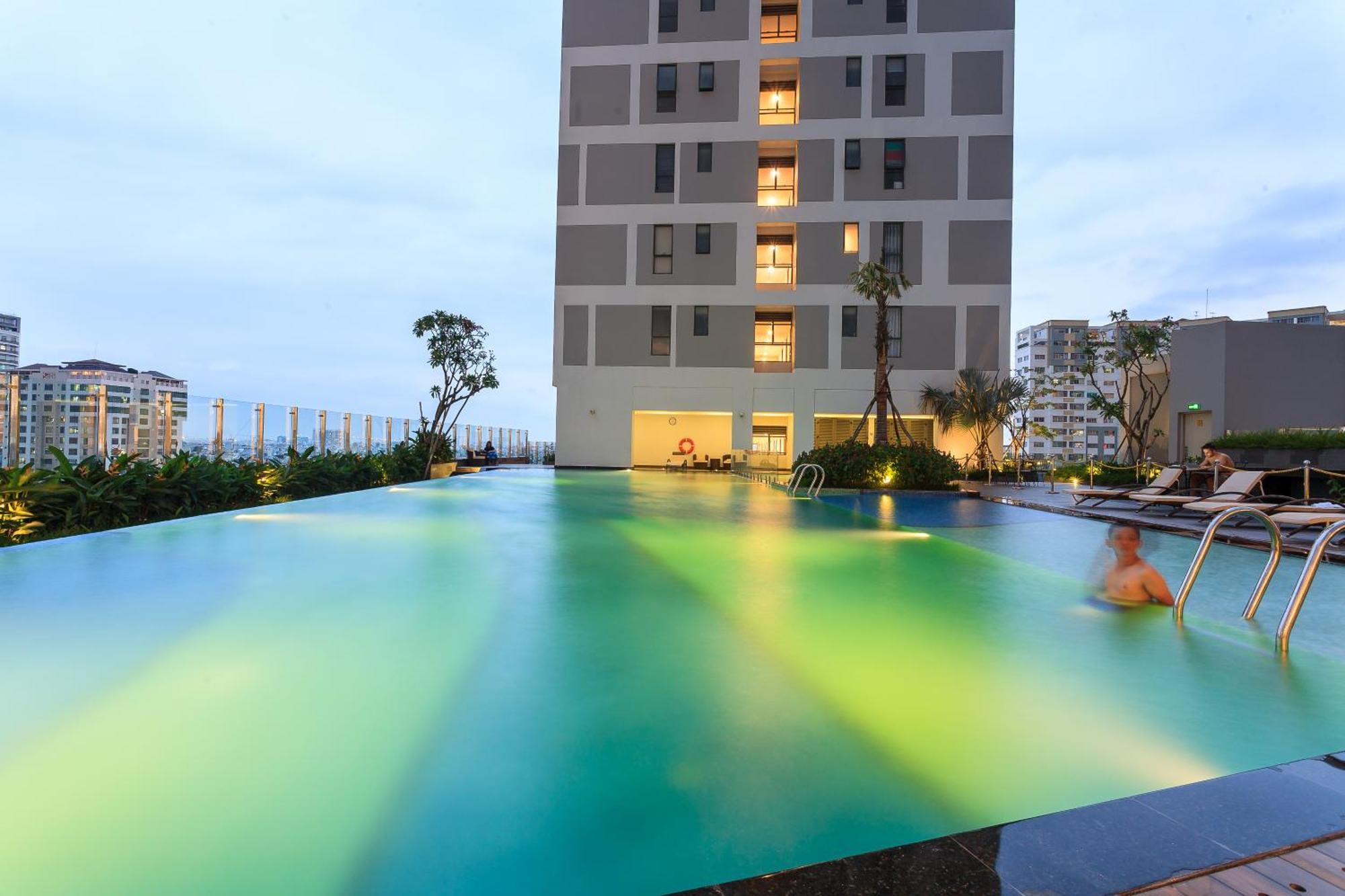 Aloha Saigon Apartment - Rivergate Residence Ho Şi Min Dış mekan fotoğraf